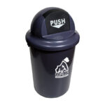 Bote de basura push redondo