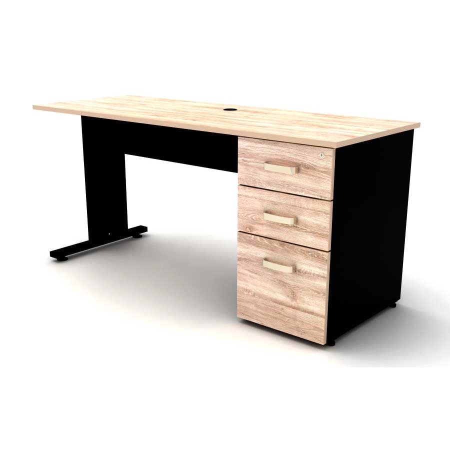 8-1-1.jpg Escritorio VALKA con pedestal - Image 1