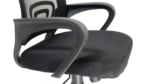 Silla Operativa Jack Black Base Cromada - Image 7