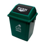 Bote de basura cuadrado Push
