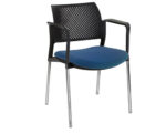 Silla KYOS SEMITAPIZADA con brazos