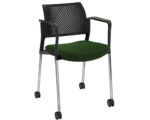 Silla KYOS SEMITAPIZADA con brazos - Image 5