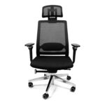 Sillón Directivo Negro con Cabecera Alfa – Ergonómico - Image 3