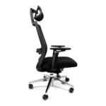 Sillón Directivo Negro con Cabecera Alfa – Ergonómico - Image 2