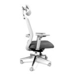 Sillón Directivo Gris con Cabecera Alfa – Ergonómico - Image 2