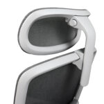 Sillón Londres gris con cabecera – Ejecutivo ergonómico de oficina - Image 7