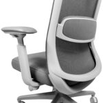 Sillón Londres gris con cabecera – Ejecutivo ergonómico de oficina - Image 6