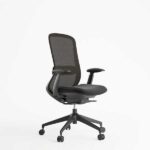 Sillón Ejecutivo Londres Negro – Vers. EC sin cabecera
