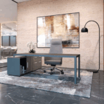Escritorio ejecutivo con credenza STUDIO