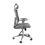 Silla ejecutiva ATHENAS gris c/ cabecera - Image 5