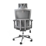 Silla ejecutiva ATHENAS gris c/ cabecera - Image 6