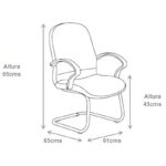 Sillón ejecutivo VALENTINA V - Image 2
