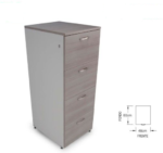 Archivero de 4 gavetas SM