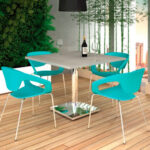 Mesa para restaurante ART CHROME