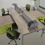 Modulo Silver Bench Con Credenza Lateral