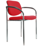Silla de visita SKY ARM CROMO