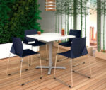 Mesa de restaurante TECH REST SILVER