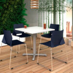 Mesa de restaurante TECH REST SILVER