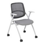 Silla de capacitación Track Rodajas Gris - Image 8