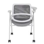 Silla de capacitación Track Rodajas Gris - Image 5