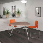 Mesa de juntas Z/CHROME triangular